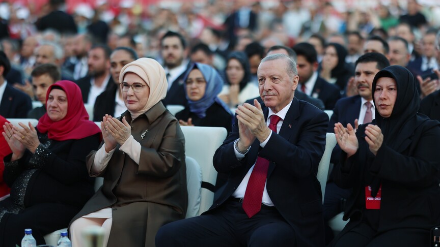 Emine Erdoğan, 15 Temmuz Programında Milletin İradesine Vurgu Yaptı