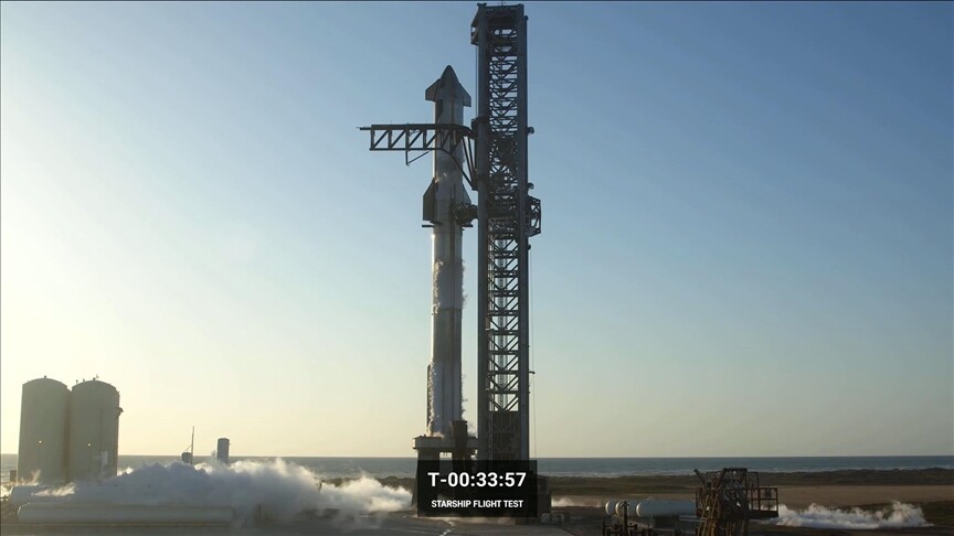 SpaceX'in Starship Roketinin 13. Test Uçuşu Motor Arızası Nedeniyle İptal Edildi