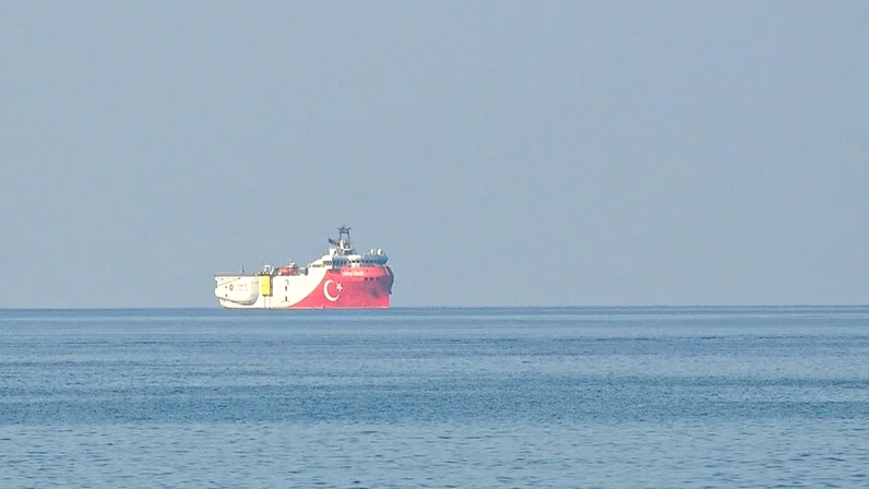 Oruç Reis Sismik Araştırma Gemisi Mersin Açıklarına Ulaştı