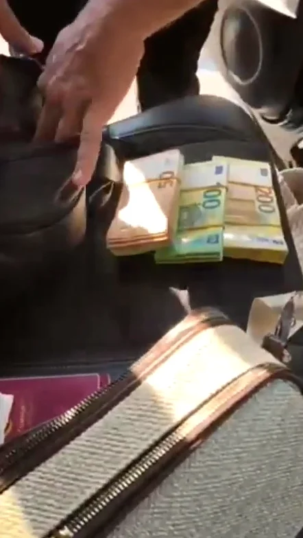 Kapıkule Sınır Kapısı'ndan Çıkışta Büyük Nakit Ele Geçirildi