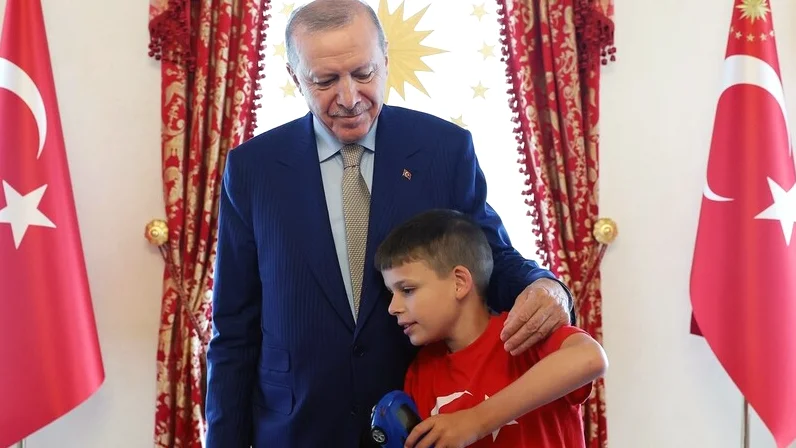 Cumhurbaşkanı Erdoğan, Joshua Harris'i Kabul Etti