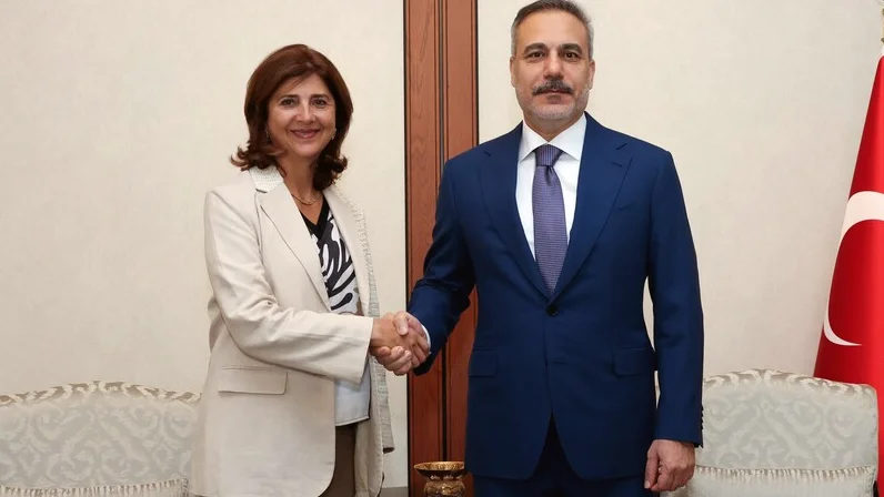 Dışişleri Bakanı Fidan, BM Kıbrıs Şahsi Temsilcisi Cuellar ile Görüştü