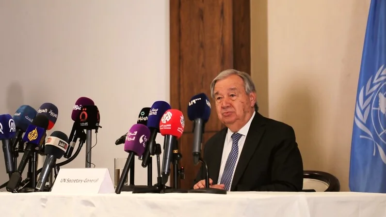 BM Genel Sekreteri Guterres'ten Suriye Yaptırımlarının Kaldırılması Çağrısı