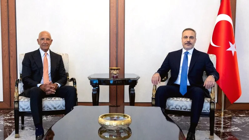 Dışişleri Bakanı Fidan, ABD Büyükelçisi Barrack ile Görüştü