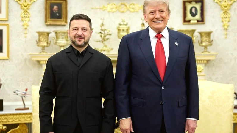 Trump ve Zelenskiy, Beyaz Saray'da Görüştü