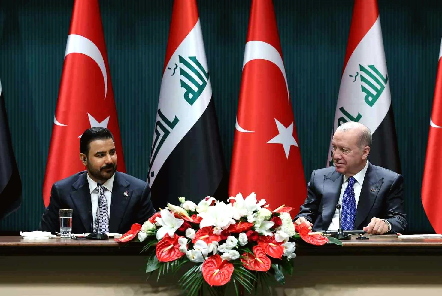 Cumhurbaşkanı Erdoğan ve Irak Başbakanı Zeydi'den Tarihi Enerji Anlaşması