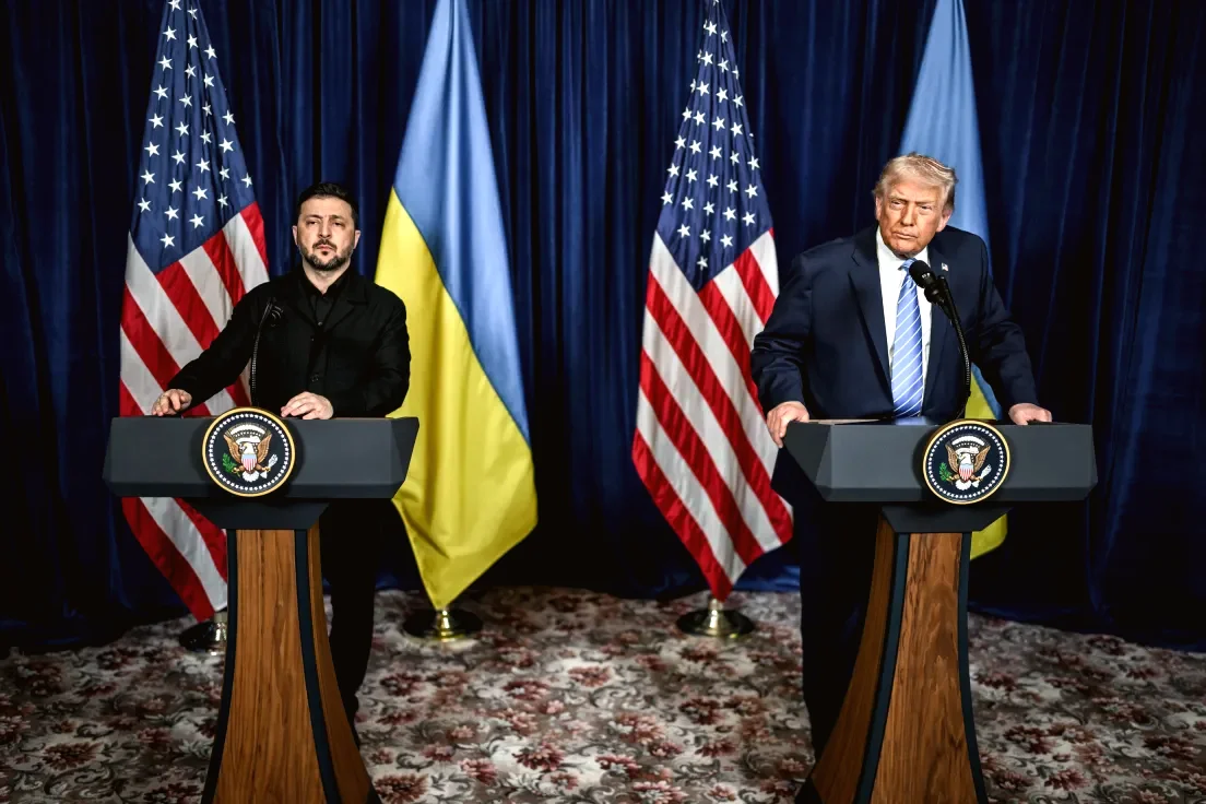 Trump, Lindsey Graham'ın Cenaze Töreni Öncesinde Zelenski ile Bir Araya Geldi