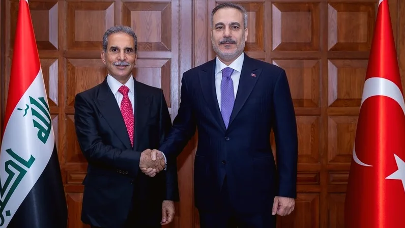 Dışişleri Bakanı Fidan, Irak Yüksek Yargı Konseyi Başkanı Zeydan ile Görüştü