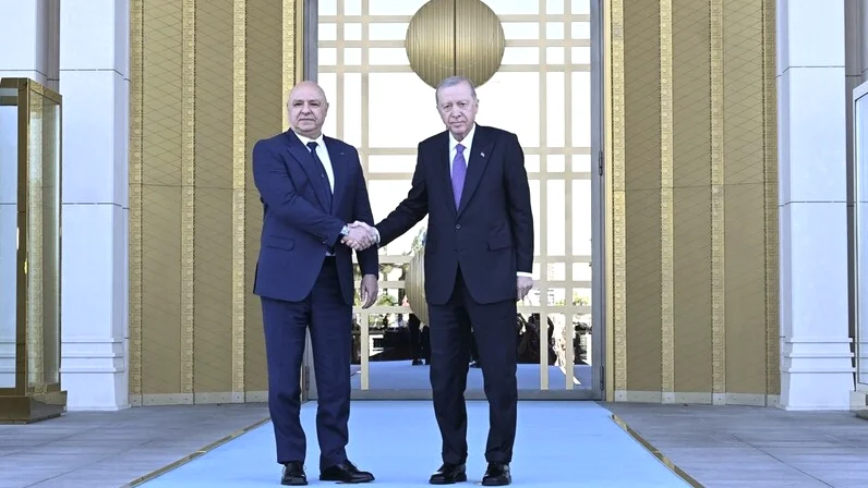 Cumhurbaşkanı Erdoğan, Lübnan Cumhurbaşkanı Avn'ı Resmi Törenle Ağırladı