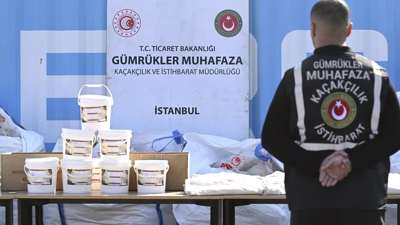 İstanbul Ambarlı Limanı'nda 3 Ton Uyuşturucu Ele Geçirildi