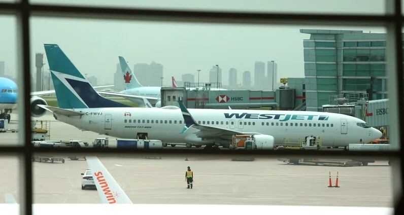 Kanada'da WestJet Hava Yolu Çalışanları Greve Gitti, 600 Uçuş İptal Edildi