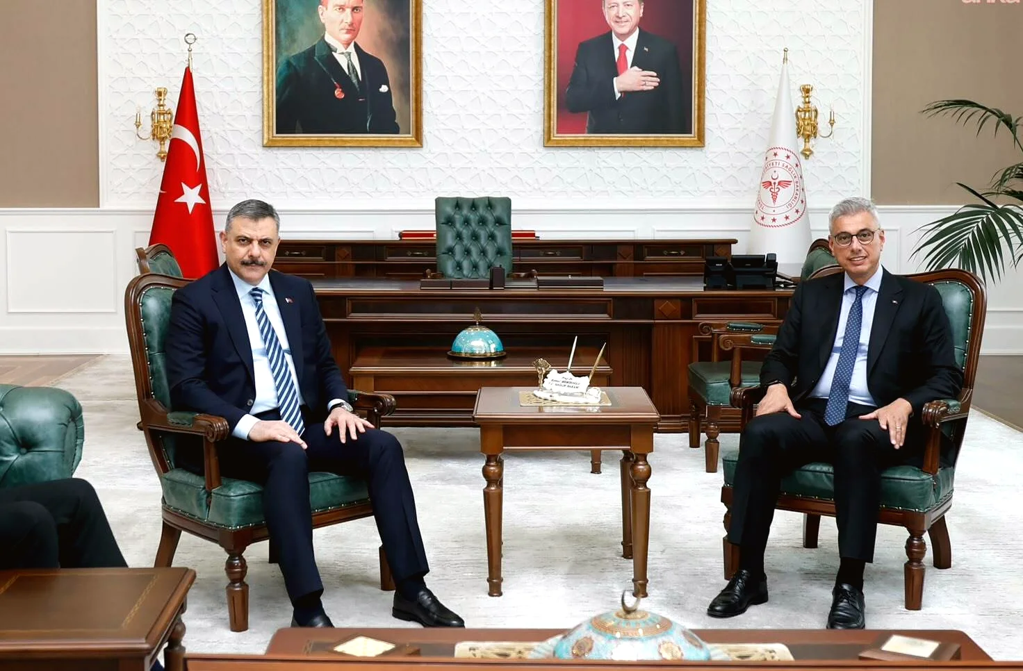 İçişleri Bakanı Çiftçi, Sağlık Bakanı Memişoğlu ile İş Birliği Görüşmesi Gerçekleştirdi