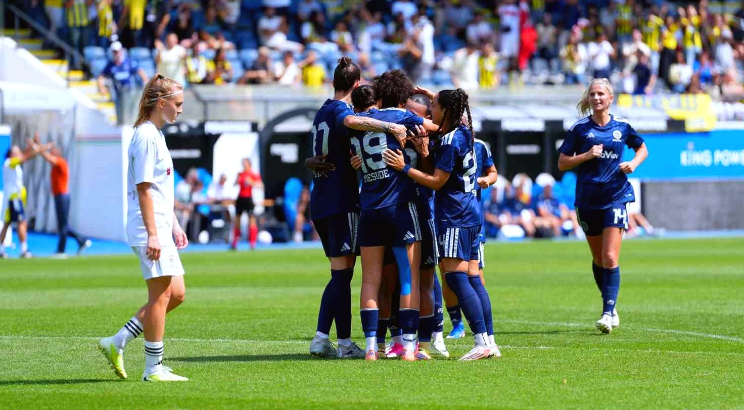 Fenerbahçe Kadın Futbol Takımı, UEFA Kadınlar Şampiyonlar Ligi'ne Zaferle Başladı